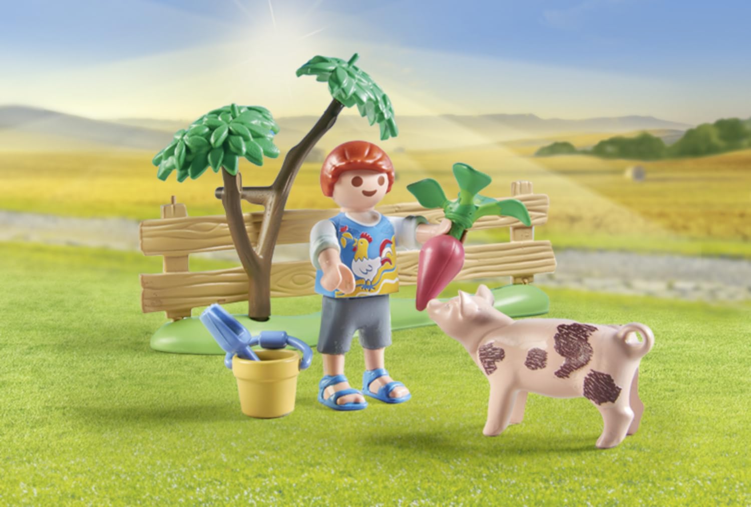 Playmobil 71443 Vegetable Garden with Grandparents - Educational Playset for Kids 4+ 2