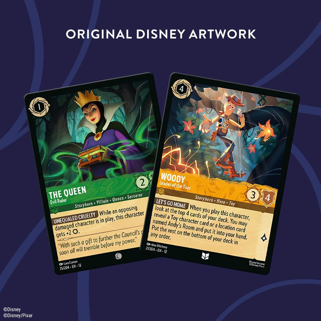 Ravensburger Disney Lorcana Trading Card Game Starter Set | 2 Players | Ages 8+ 4