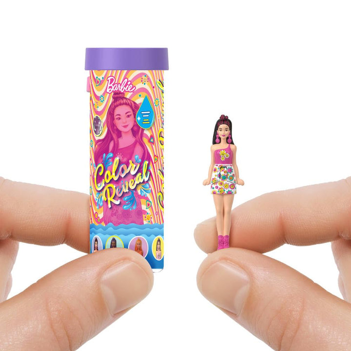 Barbie Mini Barbie Land 5-Pack Pop Reveal Dolls - 1.5-inch Collectible Dolls for Kids 4+