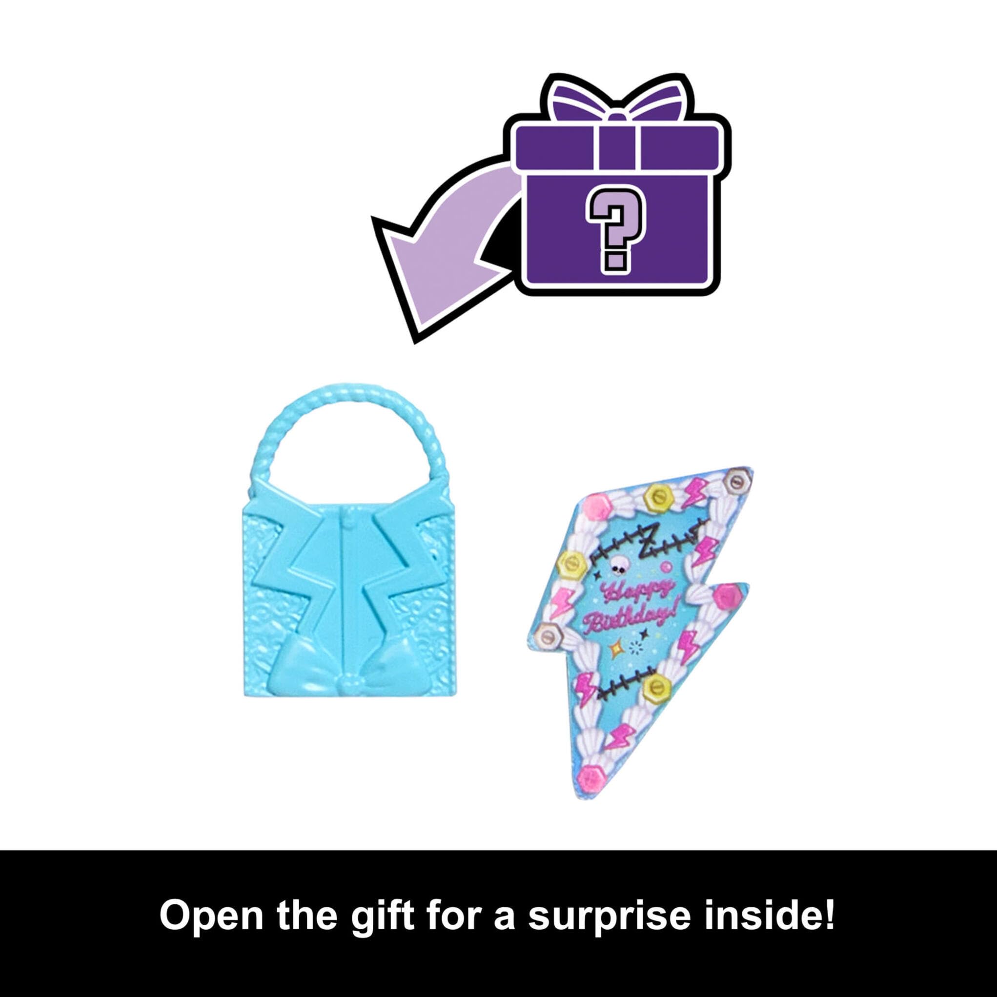 Monster High Frankie Stein Doll - Scary Sweet Birthday Edition | 11.4173 in | Ages 4+ 3