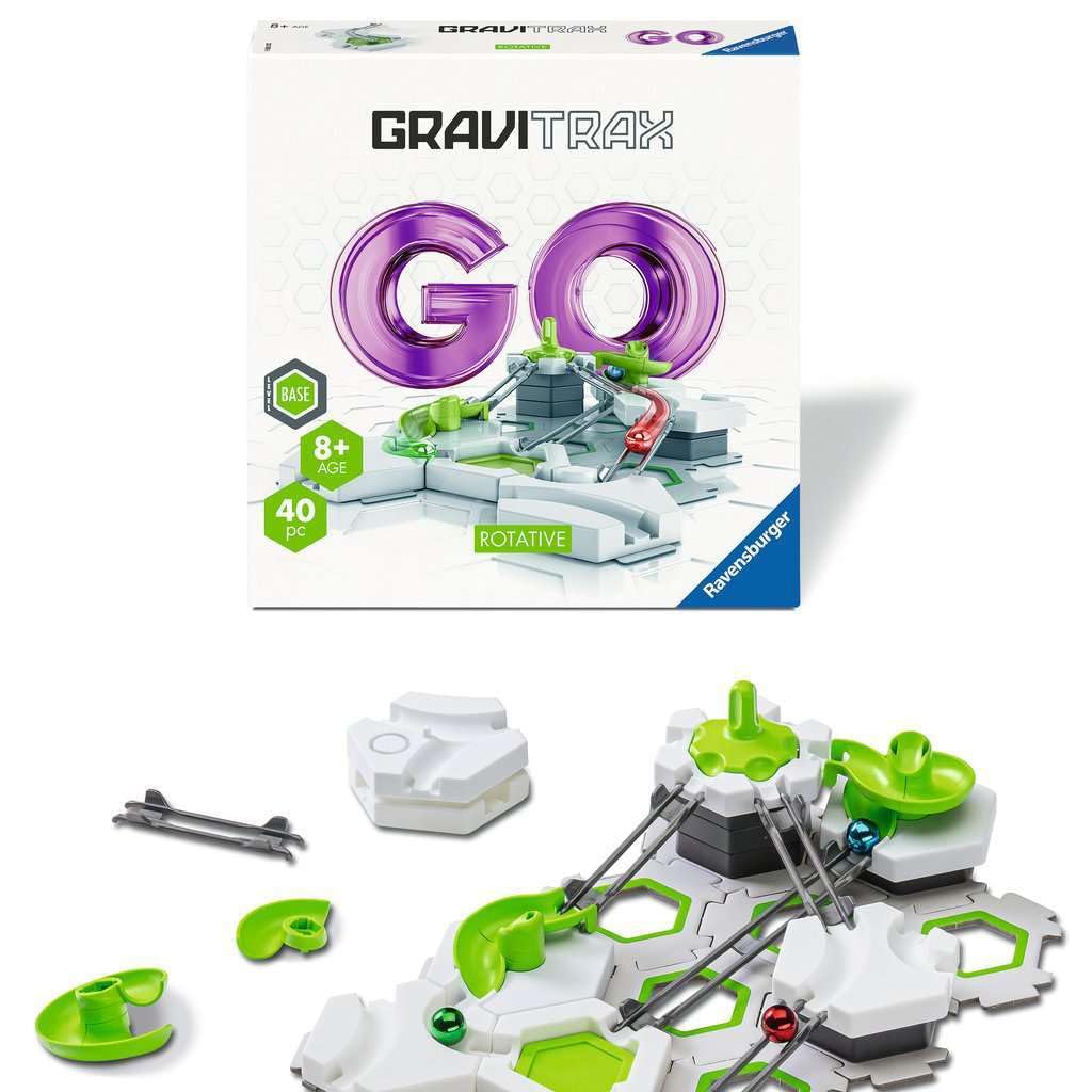 Ravensburger GraviTrax GO - STEM Marble Run Construction Set with Spiral Action Element 12