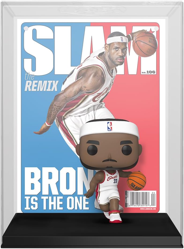 Funko Pop! NBA Cover: Slam – LeBron James Vinyl Figure (75073)