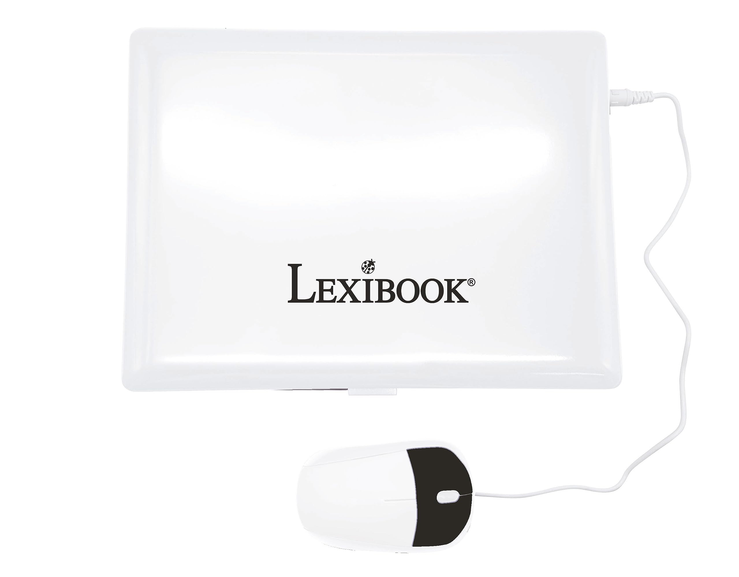 LEXIBOOK Bilingual Educational Laptop (English/French) with 124 Activities for Ages 6+