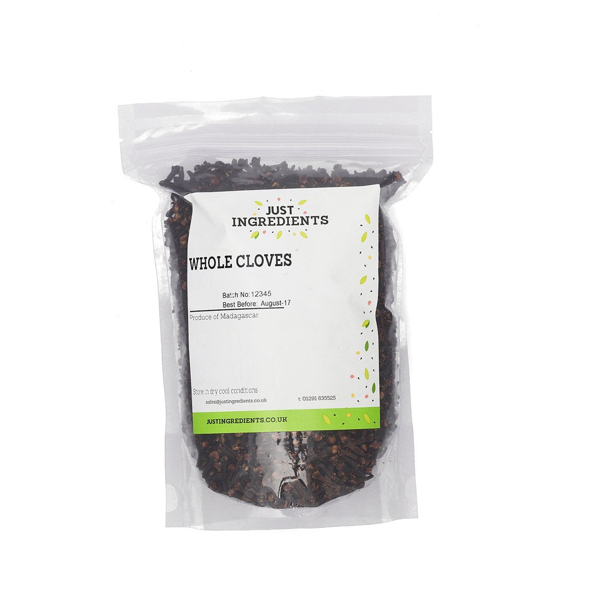 JustIngredients Premier Whole Cloves - 100g | Non-Irradiated, GMO Free | Sourced from Madagascar 1