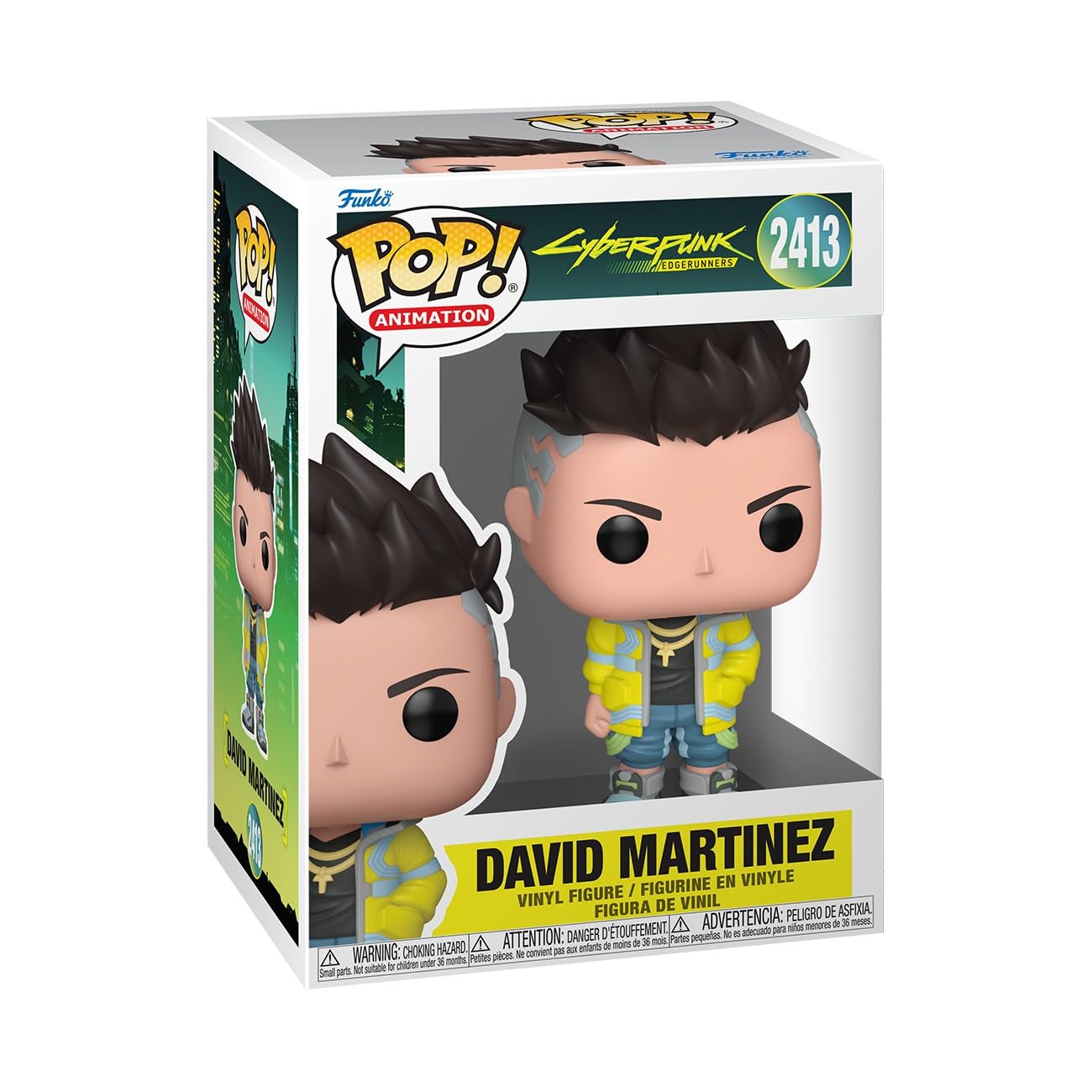 Funko POP! Animation: Cyberpunk: Edgerunners - David Collectible Vinyl Figure | 3.75 Inches