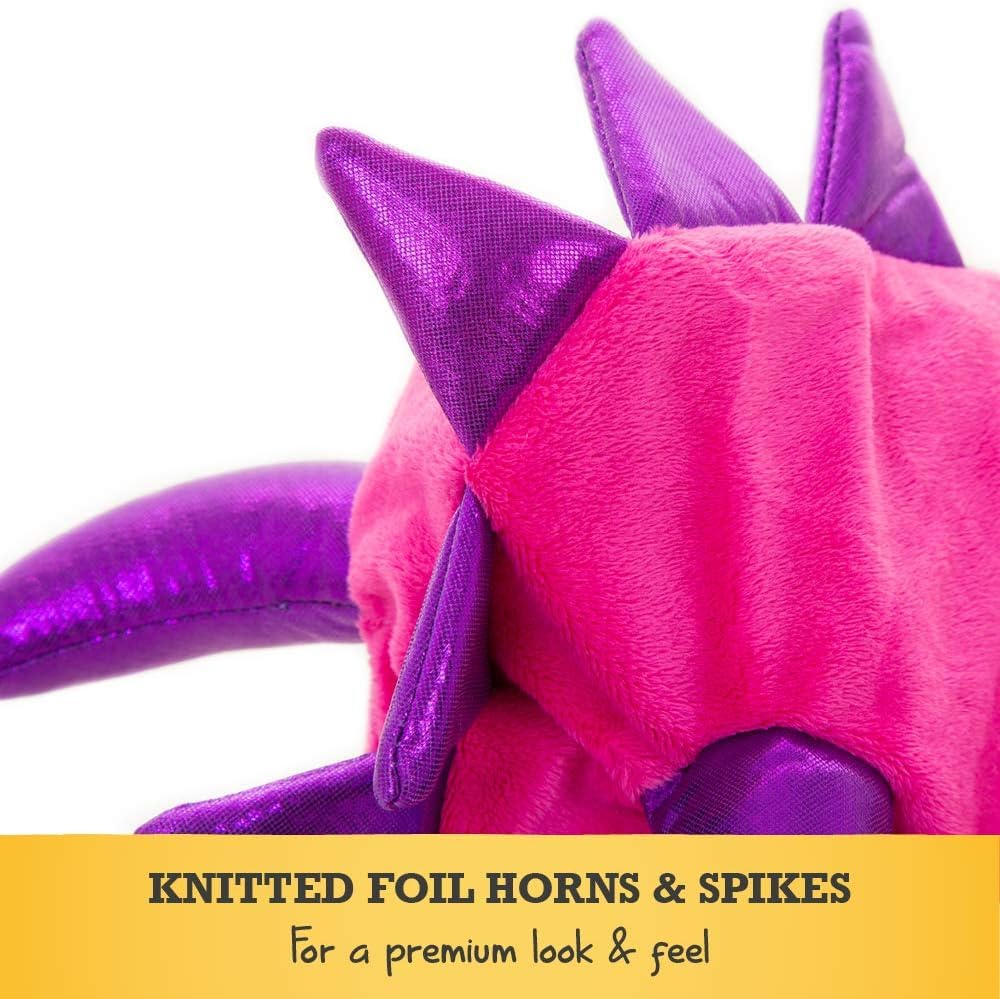 PRETEND TO BEE Dinosaur Monster Onesie - Pink and Purple Fancy Dress Costume for Kids 13