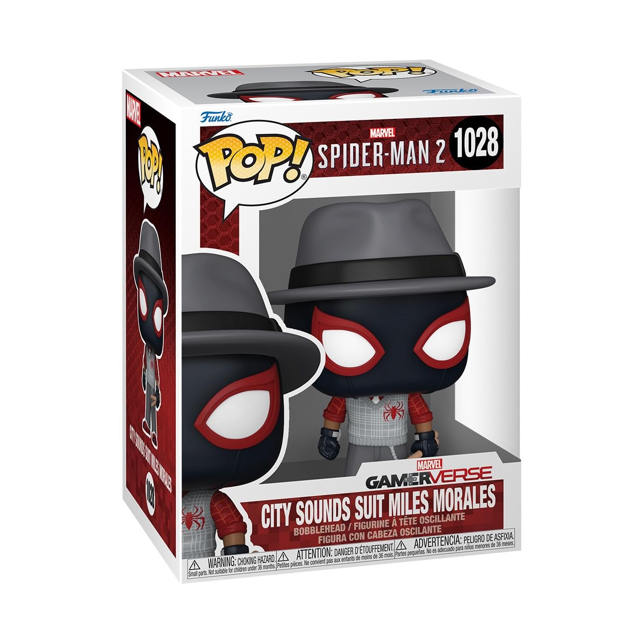 Funko Pop! Games: Spider-Man 2 - City Sounds Miles Vinyl Figure