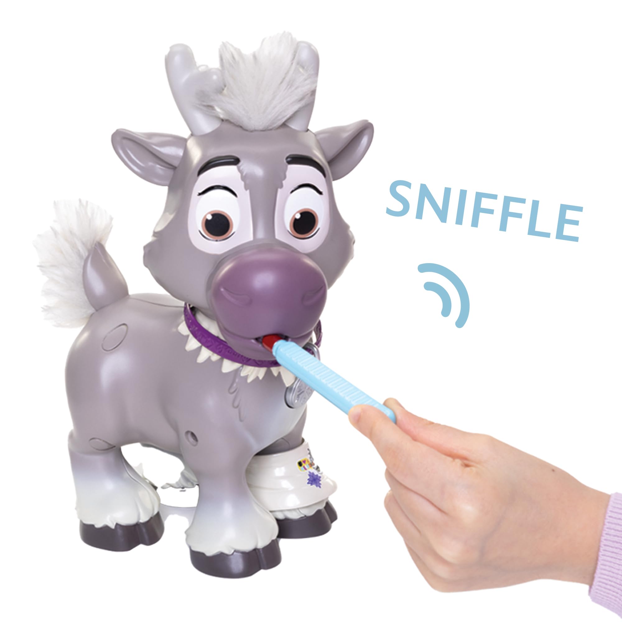 Disney Frozen Young Sven Care Kit - Interactive Vet Playset for Ages 3+ 12