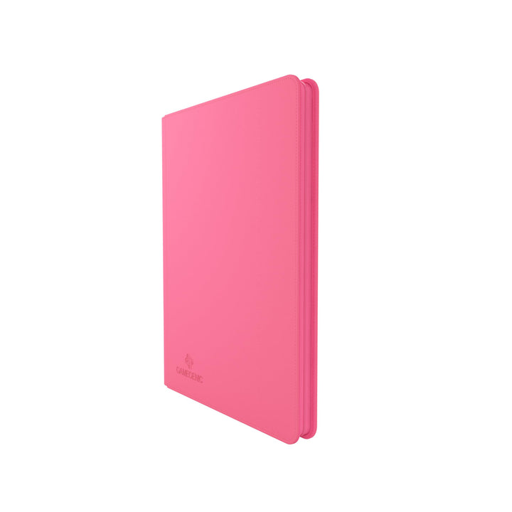 Gamegenic Zip-Up Album 18-Pocket - Pink Trading Card Game Organizer