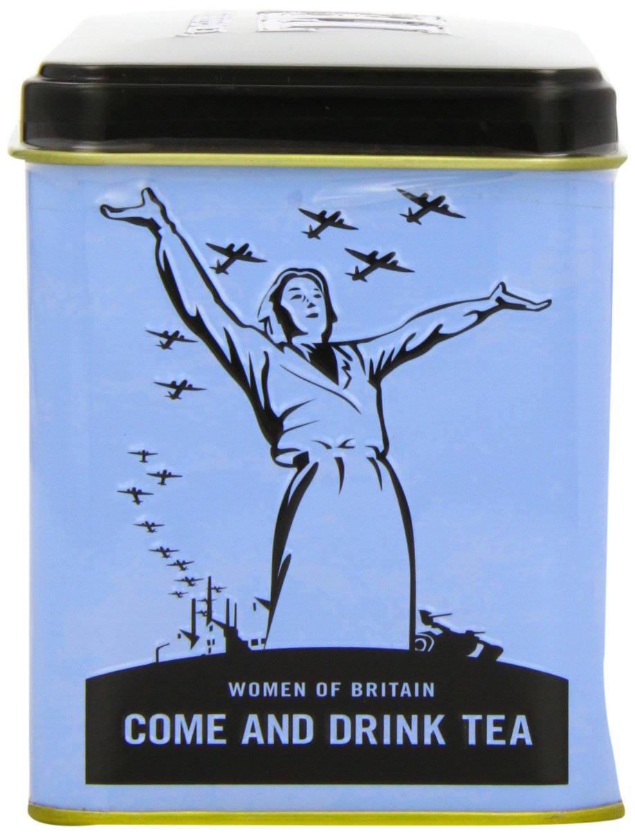 New English Teas - England Needs You Tea Tin with 40 English Afternoon Teabags
