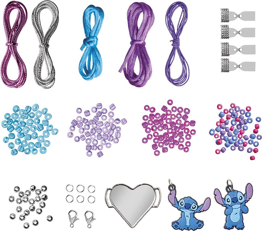 Totum Stitch Charm Bracelet Making Kit - Unisex Kids Jewellery Set | 25 Items | Various Colours 2