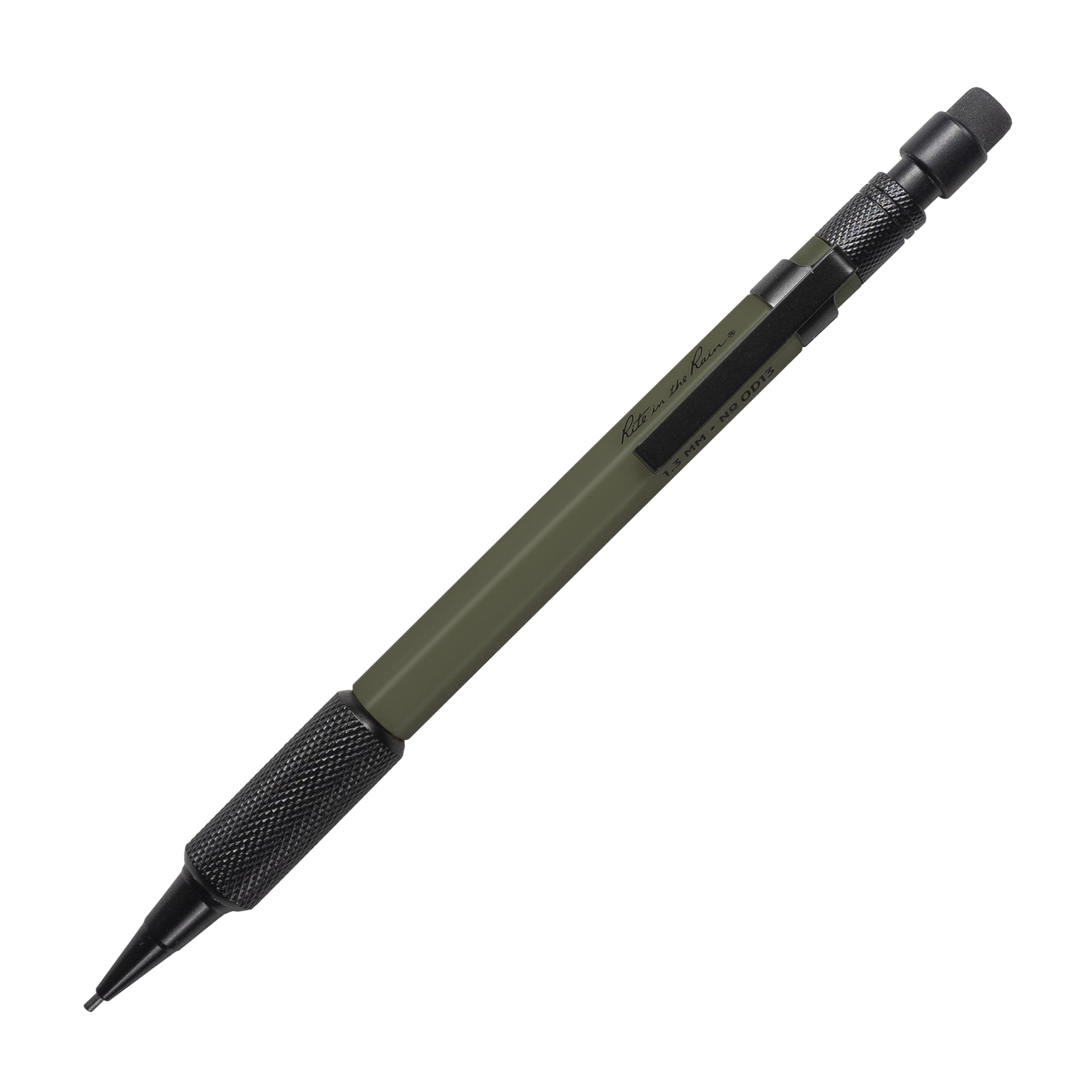 Rite in the Rain Weatherproof Mechanical Pencil - 1.3mm Lead | Olive Drab Barrel | Ambidextrous