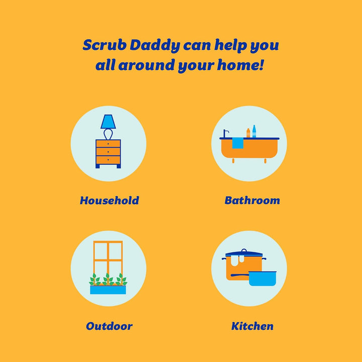 Scrub Daddy - SDSTGY FlexTexture Cleaning Sponge for Kitchen & Home