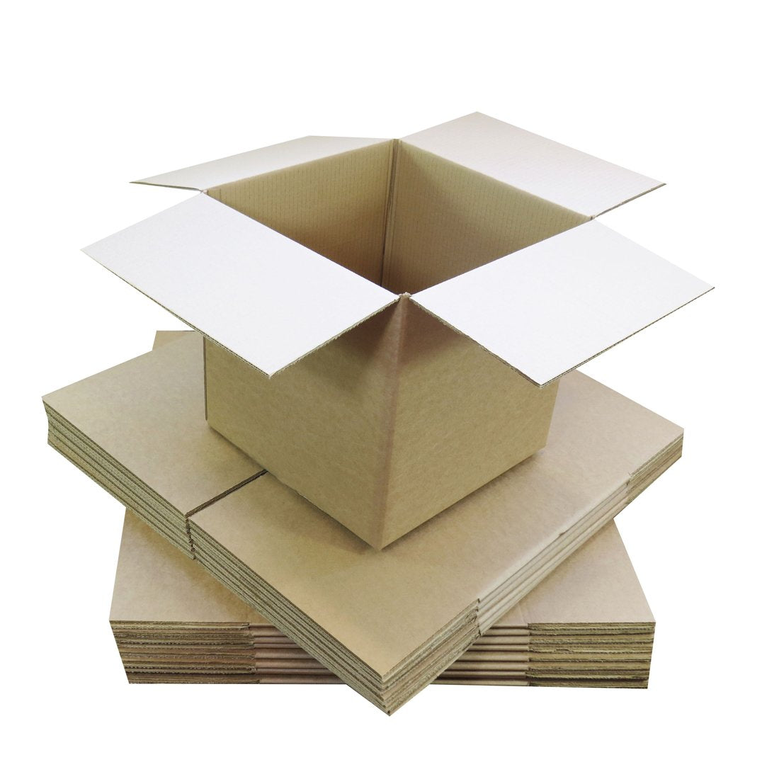 Triplast Small Single Wall Box Mailers - 152x152x152mm (6x6x6'), Brown, 5 Pack 1