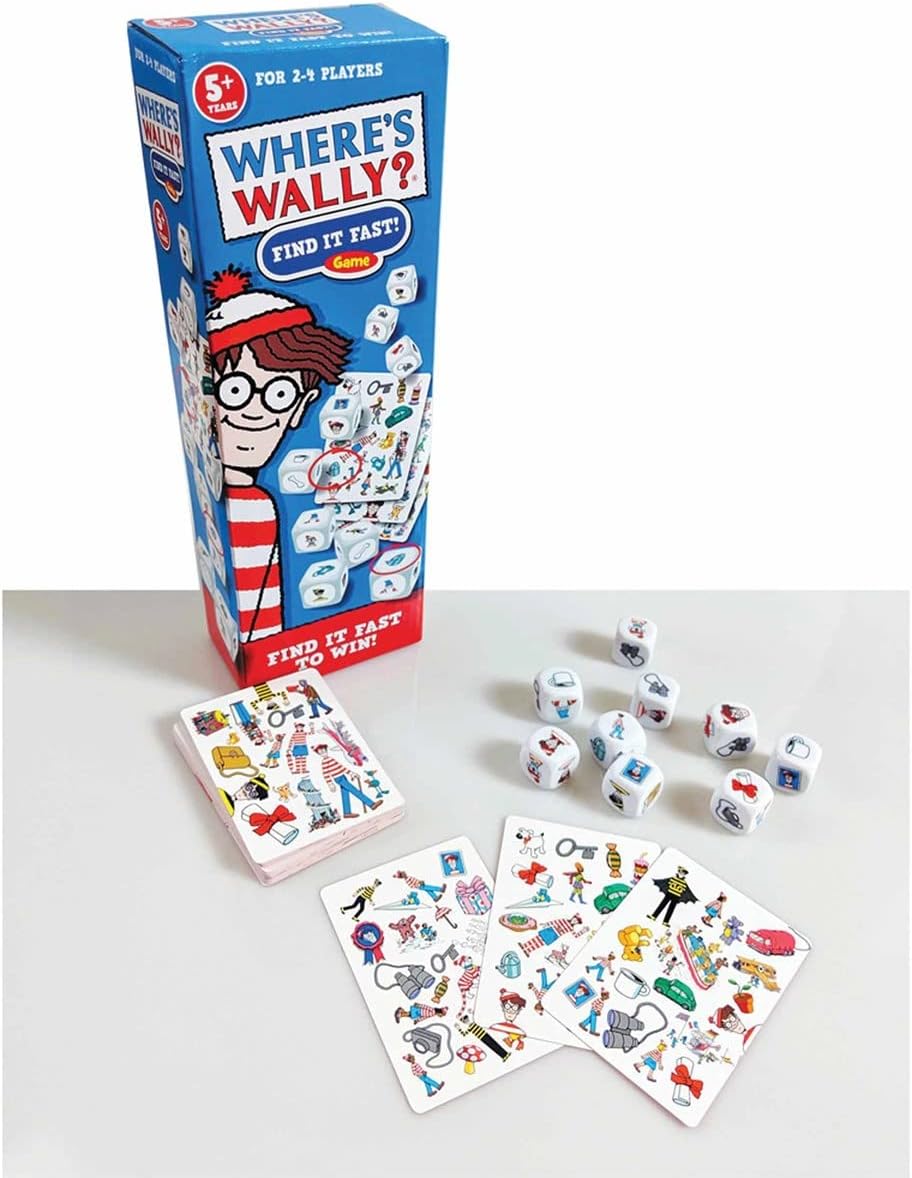 University Games Where's Waldo Find It Fast Card Game