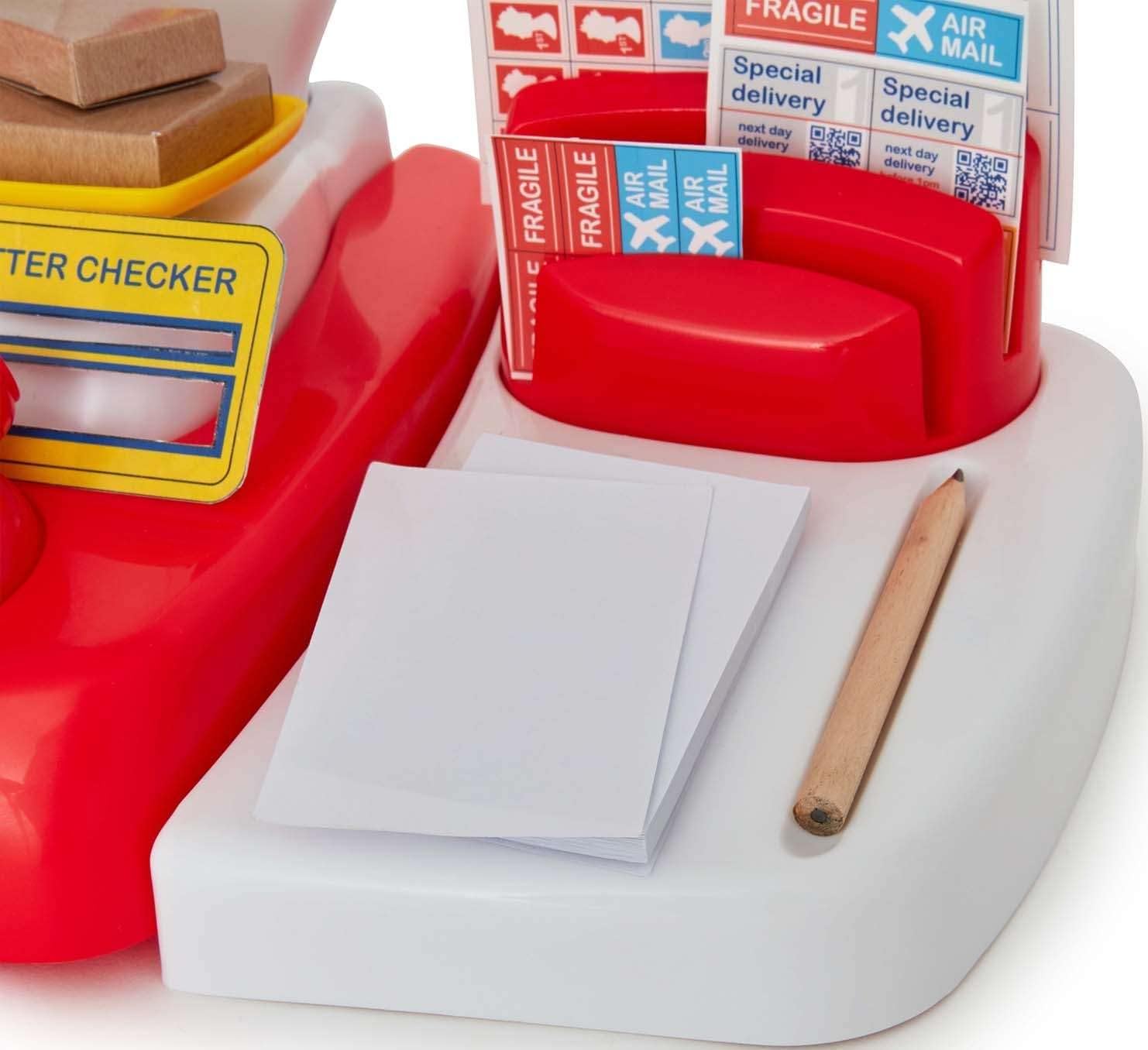 Casdon Post Office Playset - Toy Post Office for Children 3+ with Working Scales & Accessories 2