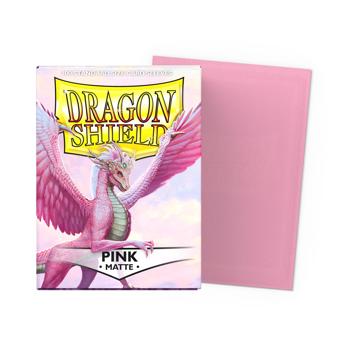 Dragon Shield Matte Pink Standard Size Card Sleeves (100 Pack) 4