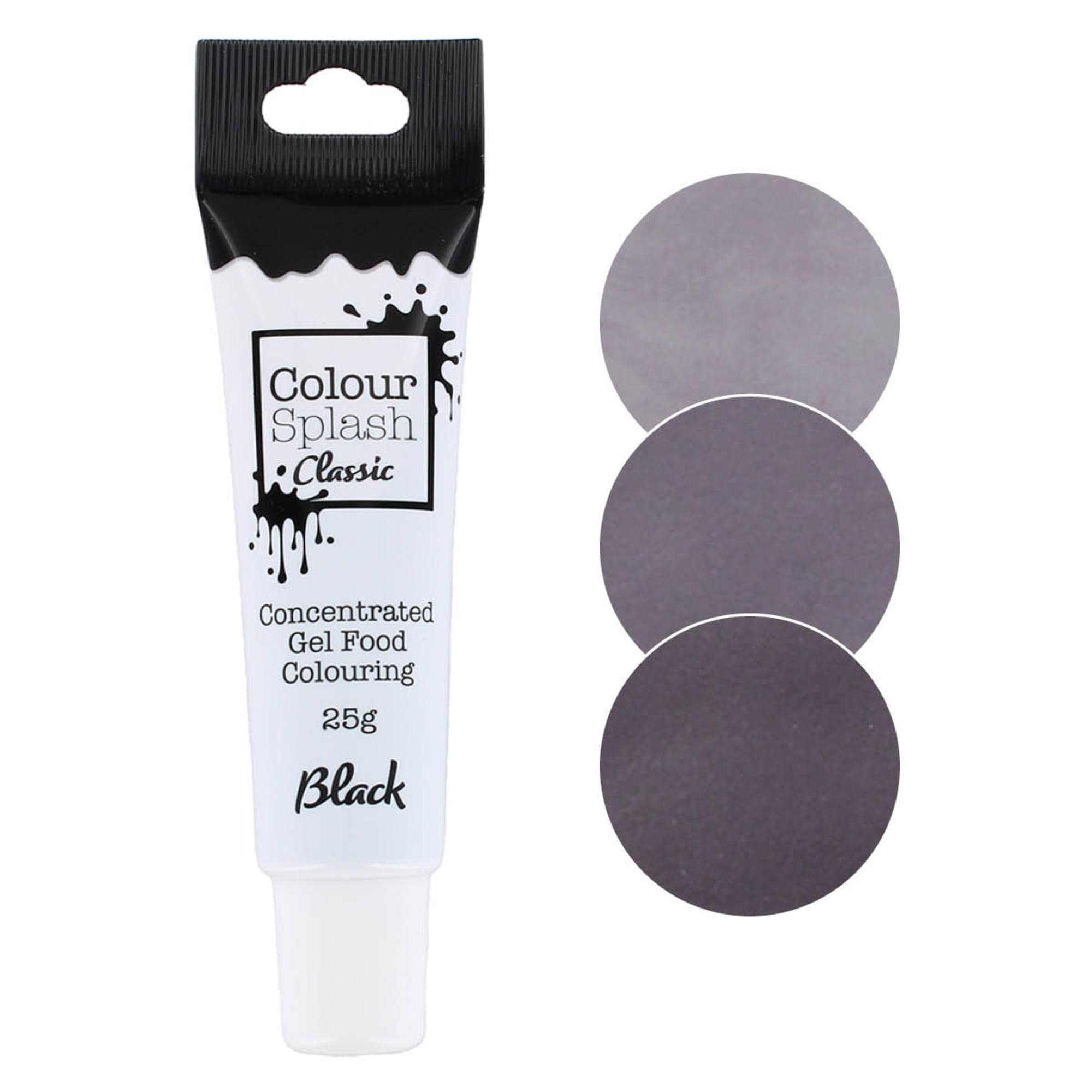 Colour Splash Food Colouring Gel - Highly Concentrated Black Gel | 25 g (Pack of 1) 6