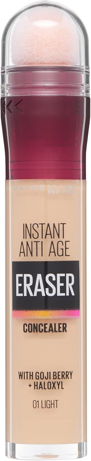 Maybelline New York Instant Anti Age Eraser Eye Concealer (Light, 7.6g)