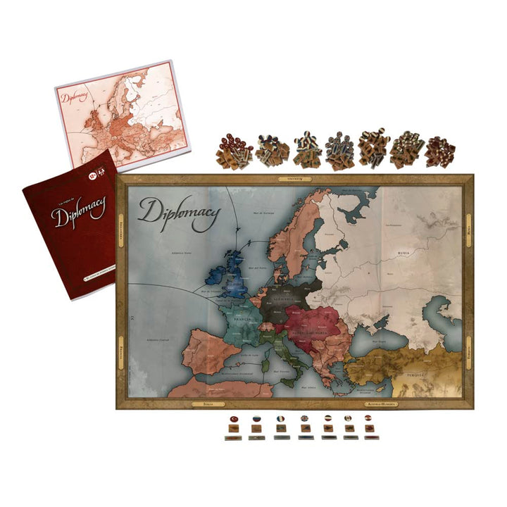 Avalon Hill Diplomacy Board Game, Multicoloured