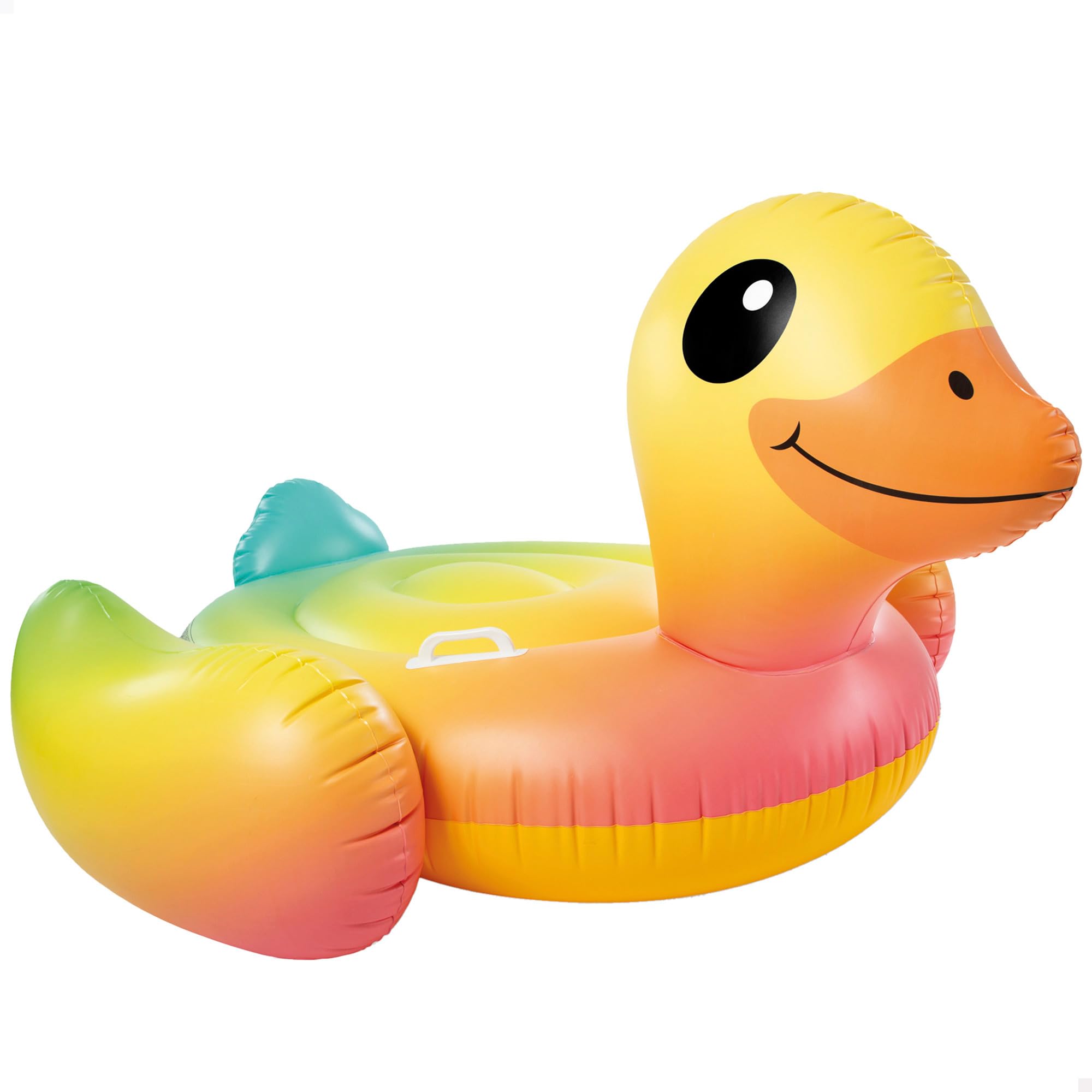 Intex Inflatable Duck Ride-On | 147 x 147 x 81 cm | Yellow | Robust Vinyl