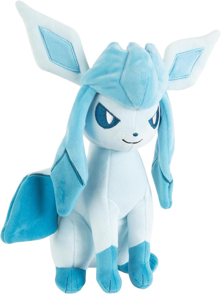 Pokémon Glaceon Plush - 8-Inch Soft Plush with Authentic Details - Ages 3+