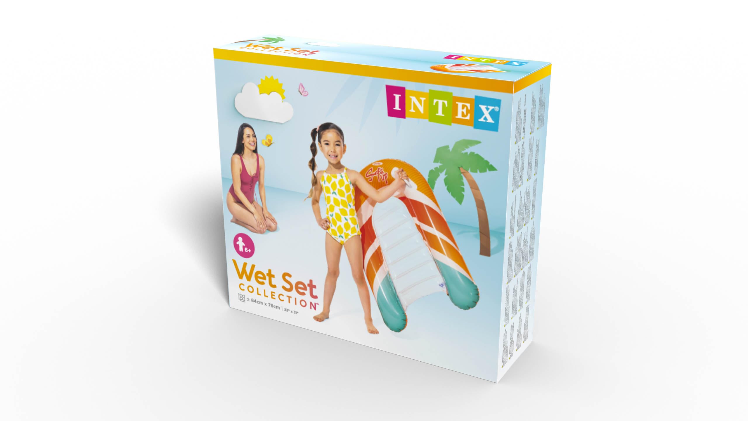 Intex Surf'S Up Riders Inflatable Pool Float | 79 x 58 x 13cm Inflated | Age 6+ 5