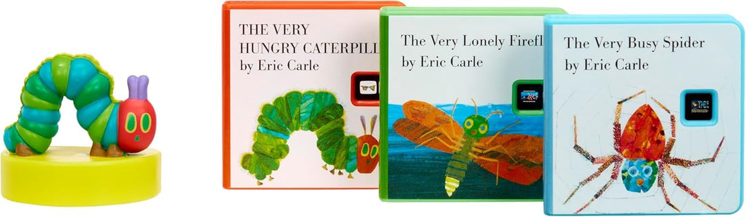 Little Tikes Story Dream Machine Collection - 3 Eric Carle Stories & Light-Up Caterpillar - Ages 3+