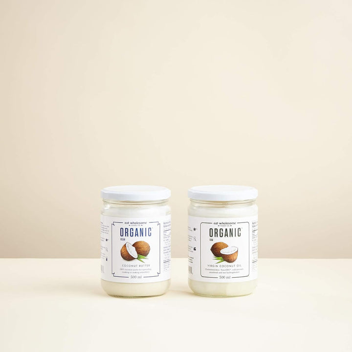 Eat Wholesome - Organic Raw Cold-Pressed Virgin Coconut Oil (500 ml)