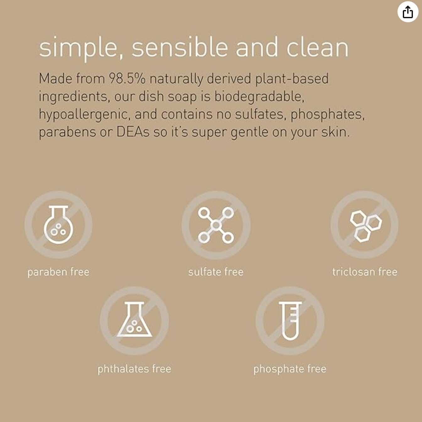simplehuman CT1019 Moisturising Hand Wash Liquid Soap - Mandarin Orange Scent | 1L 6