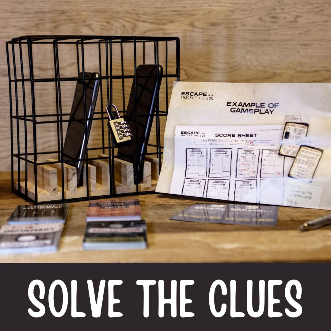 Boxer Gifts Phone Escape Room Game - Solve the Puzzle, Escape from Prison, Family Challenge for Kids Ages 8+