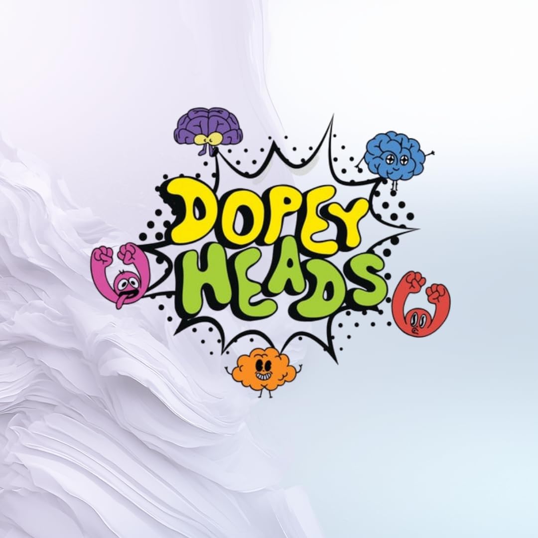 Dopey Heads Assorted Hard Candy - 5 Flavours, Blue Raspberry Focus | HALAL | 198g Bag 2