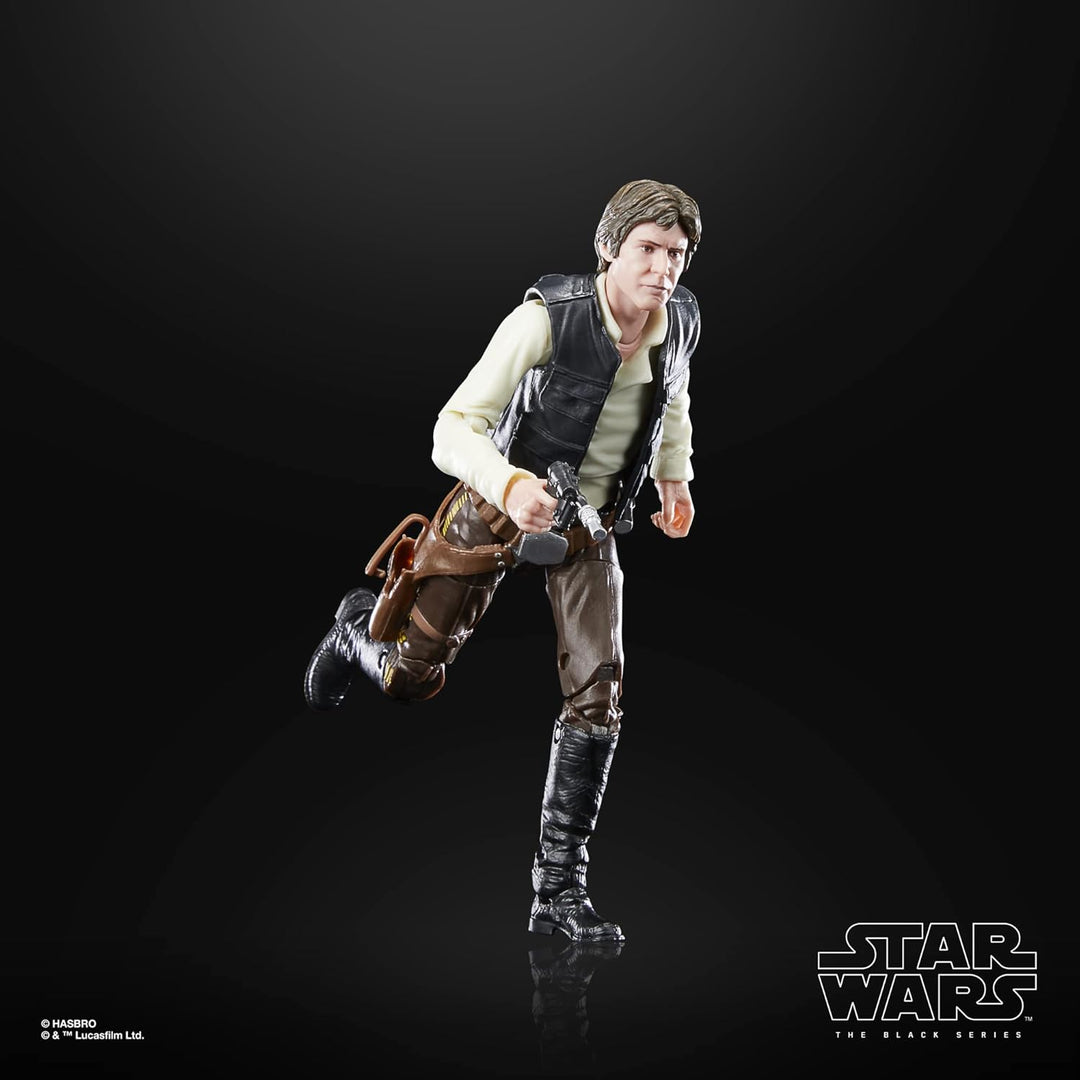 Hasbro Star Wars The Black Series Han Solo Action Figure - 6-Inch Collectible for Ages 4+