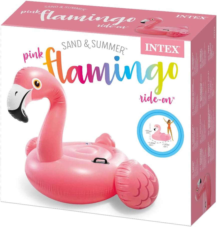 Intex - Inflatable Flamingo Pool Float - 142x137x97 cm 3