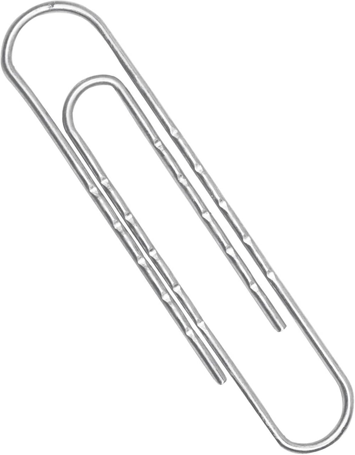 Q Connect 77mm Round Wavy Paperclip (Pack of 100) 1