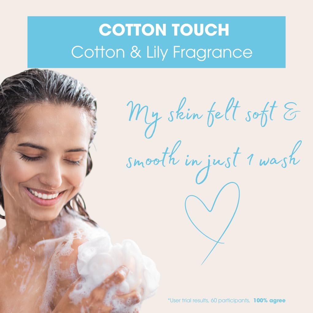 Soft & Gentle Cotton Touch Supreme Hydration Sulfate Free Shower Cream | 400 ml | For Women 7