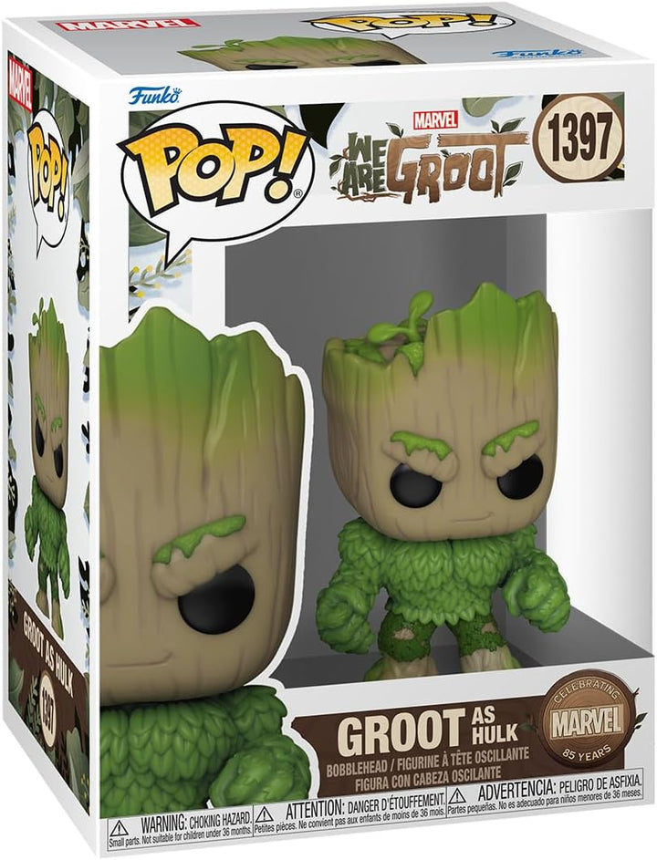 Funko Pop! Marvel We Are Groot - Hulk Vinyl Figure (Model Number: 12345)