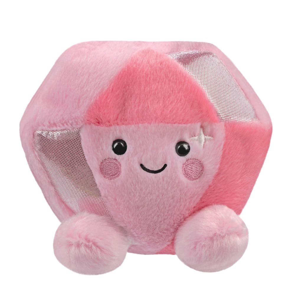 Aurora Palm Pals Pink Diamond Soft Toy 5In, Model 61603