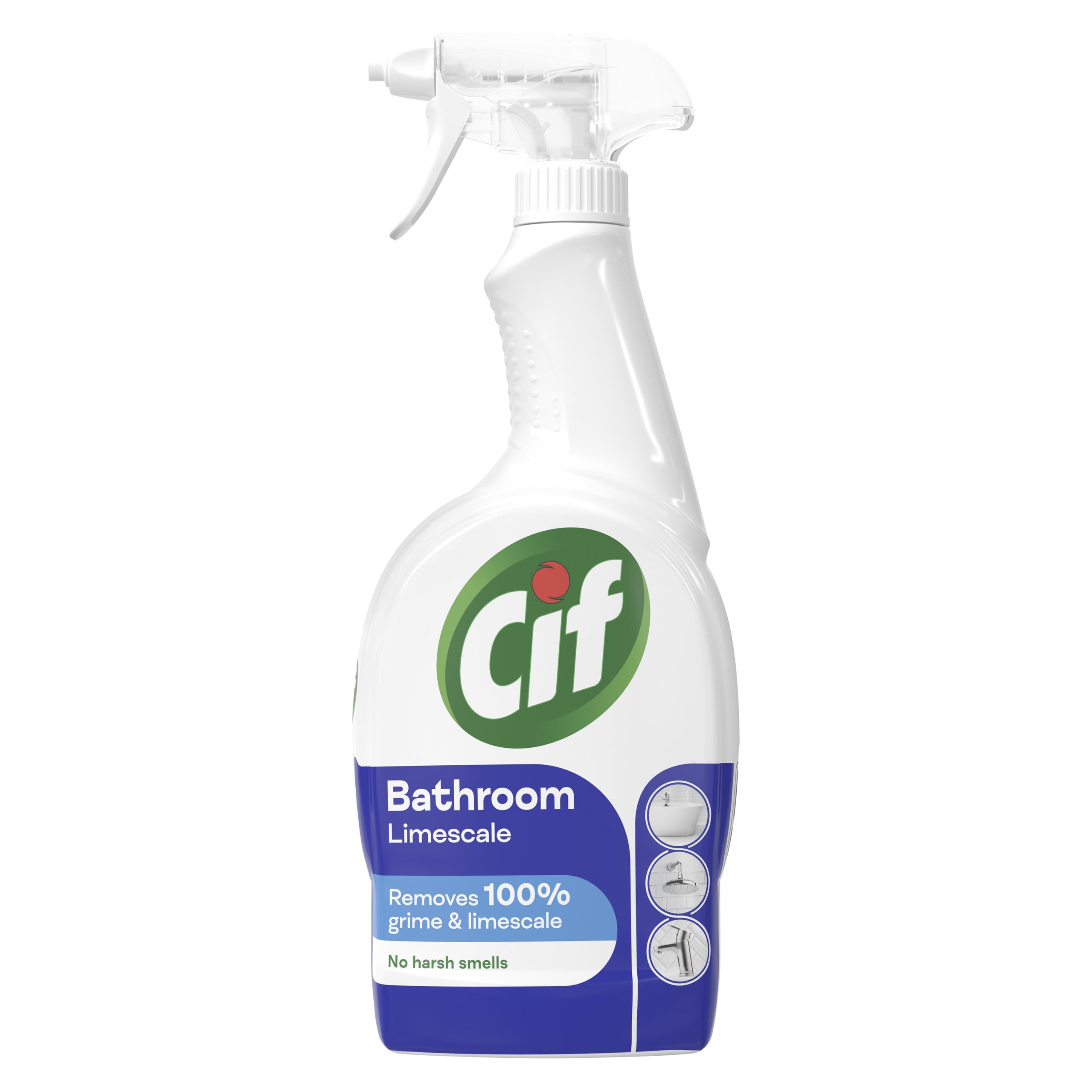 Cif Cleanboost Bathroom Spray - 100% Dirt & Limescale Removal | Streak-Free Shine | 700 ml 1