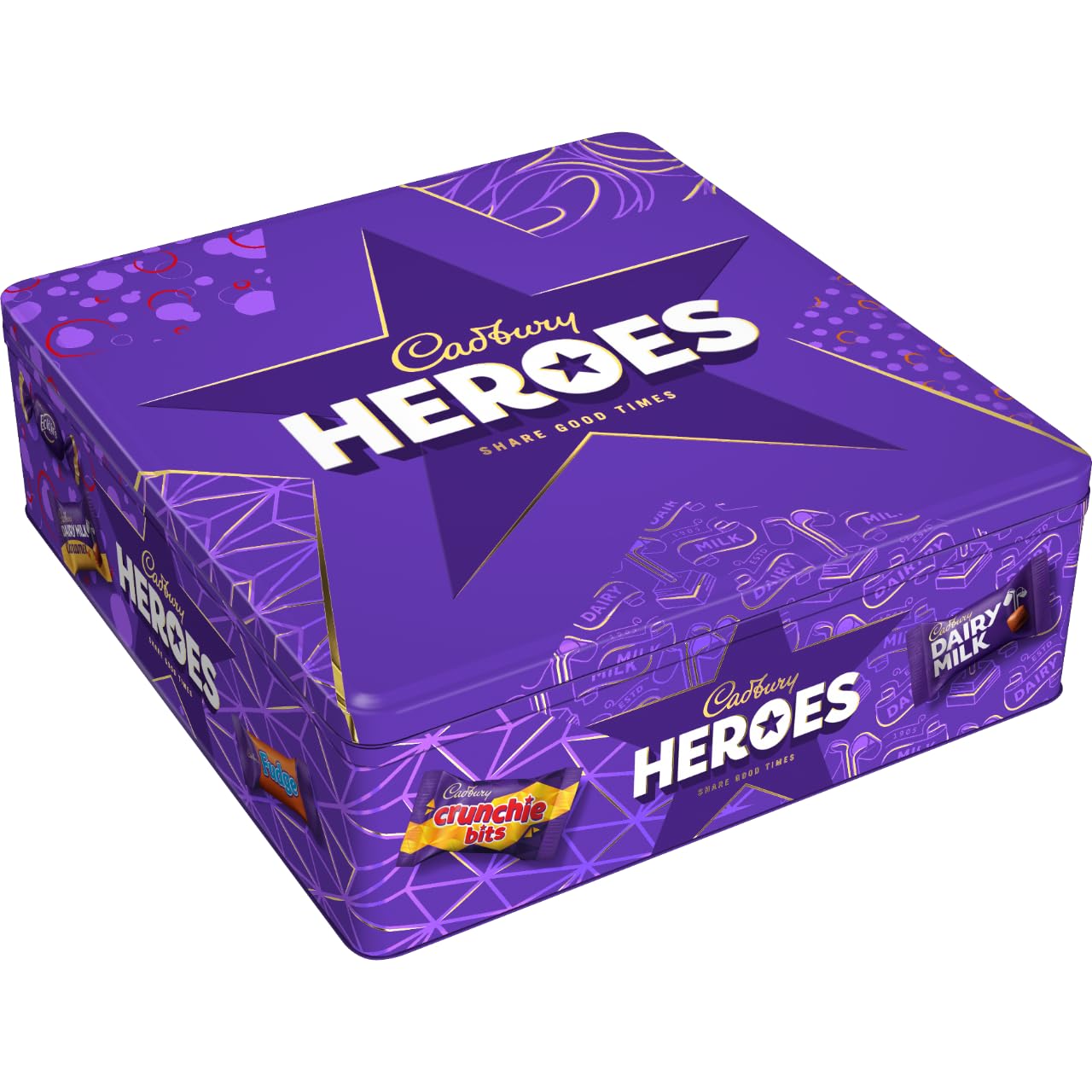 Cadbury Heroes Tin - Assorted Chocolate Favourites (700g) 3