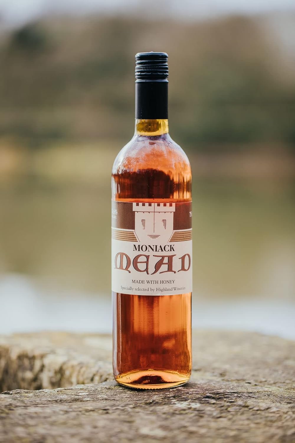 Moniack Mead Honey Wine, 750 ml – Smooth & Warming Mead with Caramel and Floral Notes
