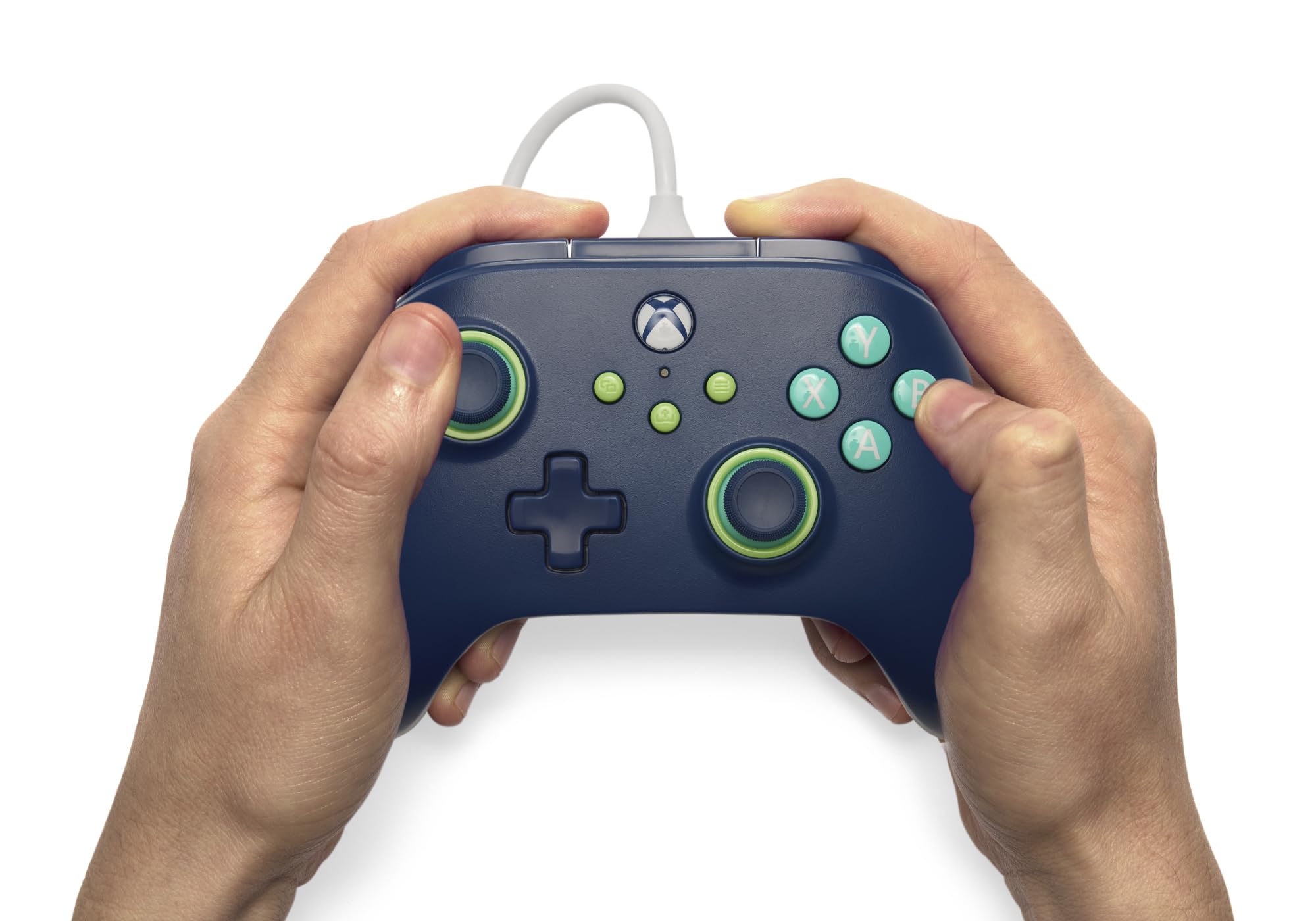 PowerA Wired Controller for Xbox Series X|S, Xbox One, PC - Officially Licensed Gamepad with Dual Rumble, Impulse Triggers, 10 ft USB-C Cable 6