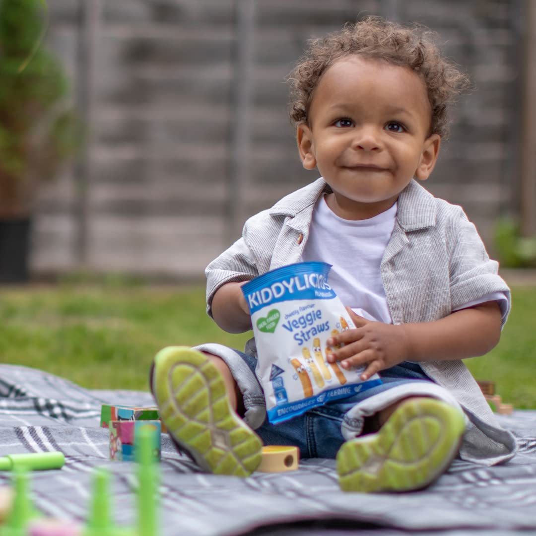 Kiddylicious Cheesy Veggie Straws - Snacks for Kids 9+ Months - 9 Individual Packs 2