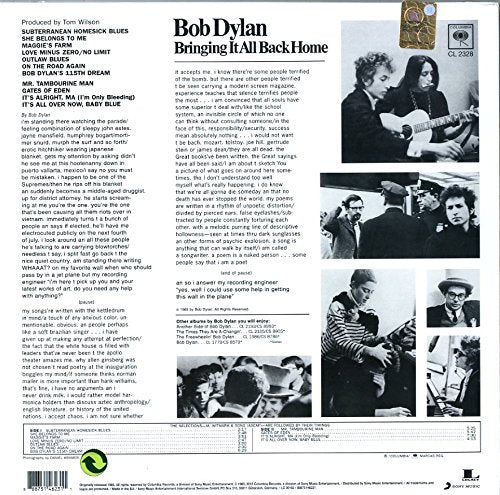Bob Dylan - Bringing It All Back Home [VINYL] 4
