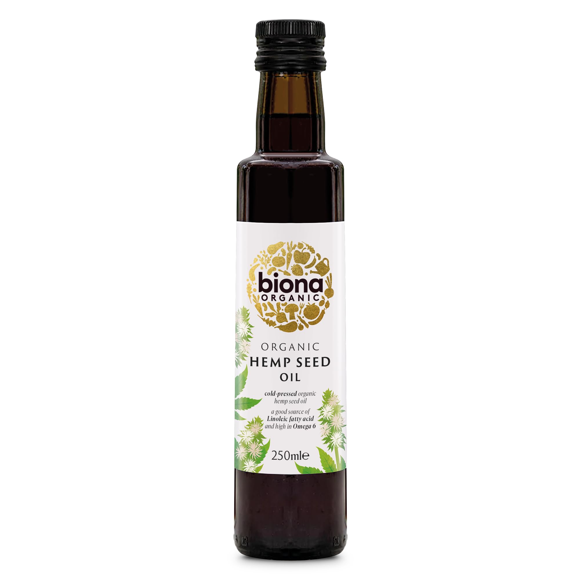 Biona Organic Hemp Seed Oil - Cold-Pressed & Unrefined | 250ml
