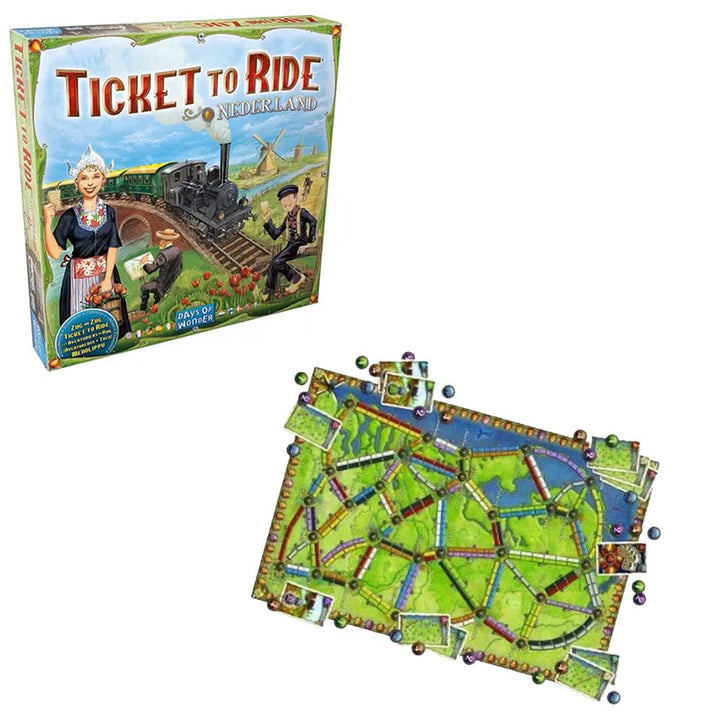Days of Wonder Ticket to Ride Nederland Board Game Expansion