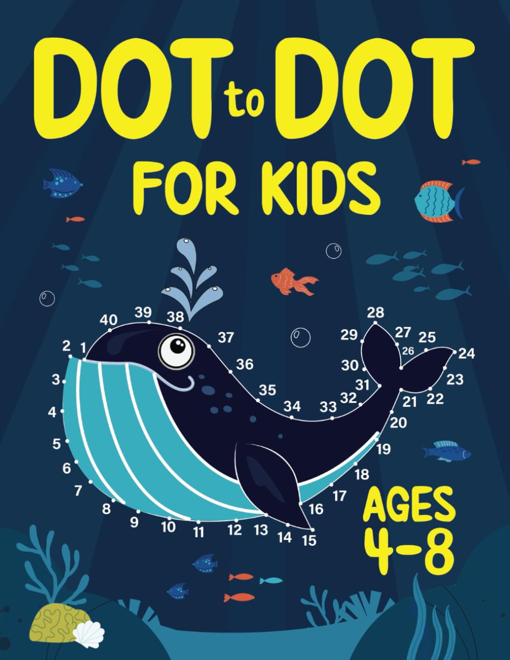 Splendid Youth Dot to Dot for Kids Ages 4-8 - 100 Fun Connect the Dots Puzzles | Paperback 1