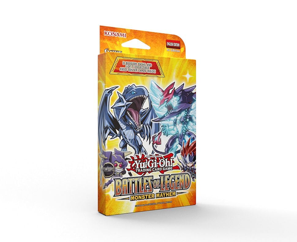 Yu-Gi-Oh! Battles of Legend Monster Mayhem Booster Packs (3-Pack) | 177 Card Set | 2025 Release