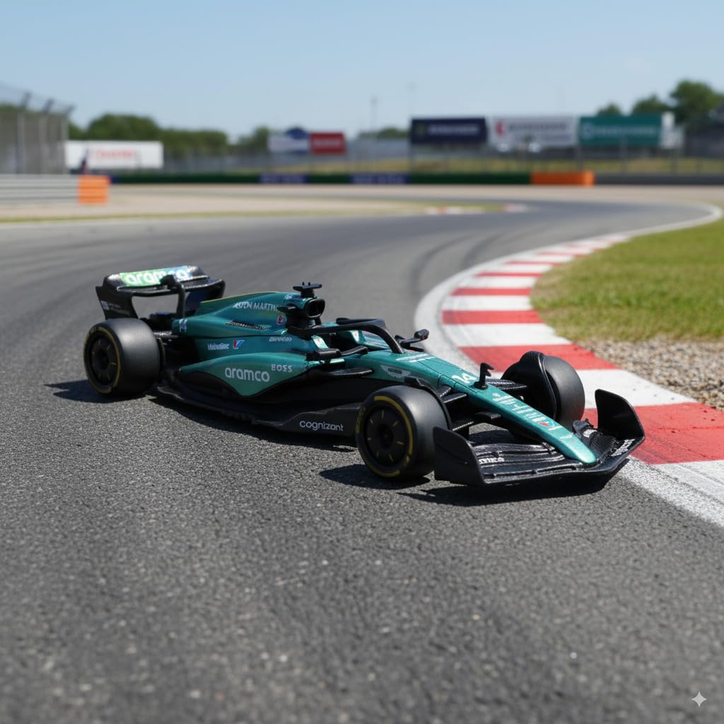 Aston Martin AMR24 F1 1:24 Scale Die-Cast Model Car - Officially Licensed Metal Display Model 8