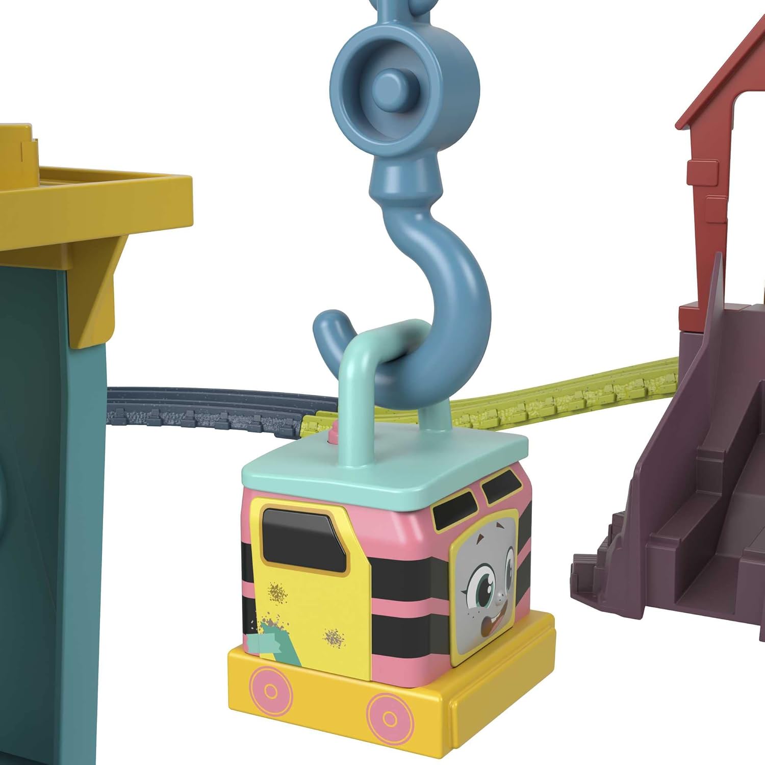 Fisher-Price Thomas and Friends Fix 'Em Up Friends - Battery-Powered Train Playset for Toddlers